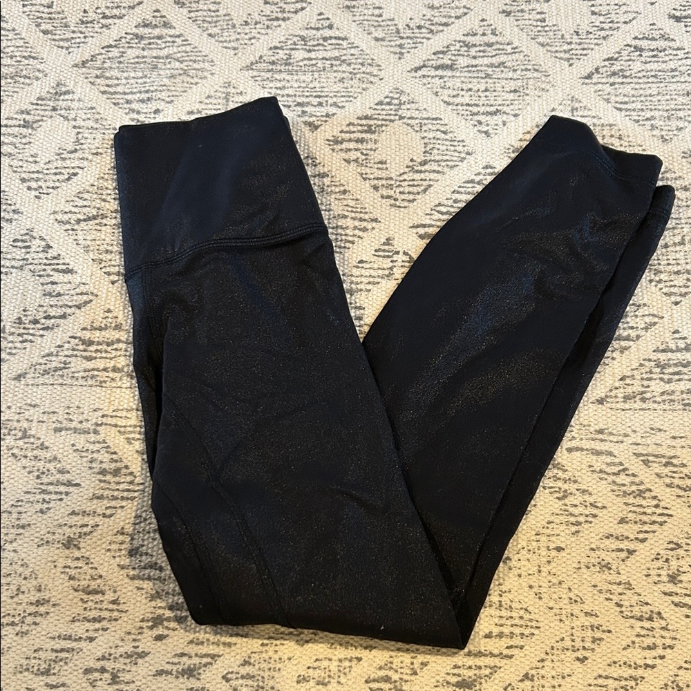 Lululemon Black Sparkle Leggings